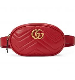 Gucci GG Marmont 2 0 Matelass   Leather Belt Bag   Nordstrom at Nordstrom